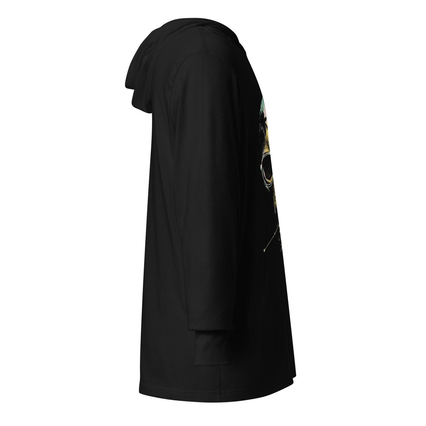 subdx skull II I Langarmshirt mit Kapuze