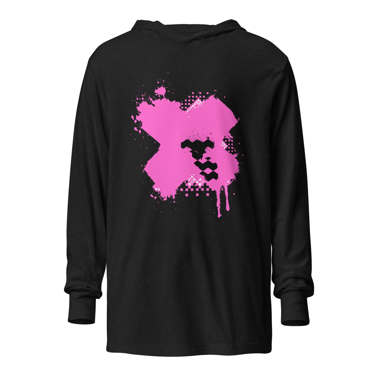 subdx X3 I Langarmshirt mit Kapuze