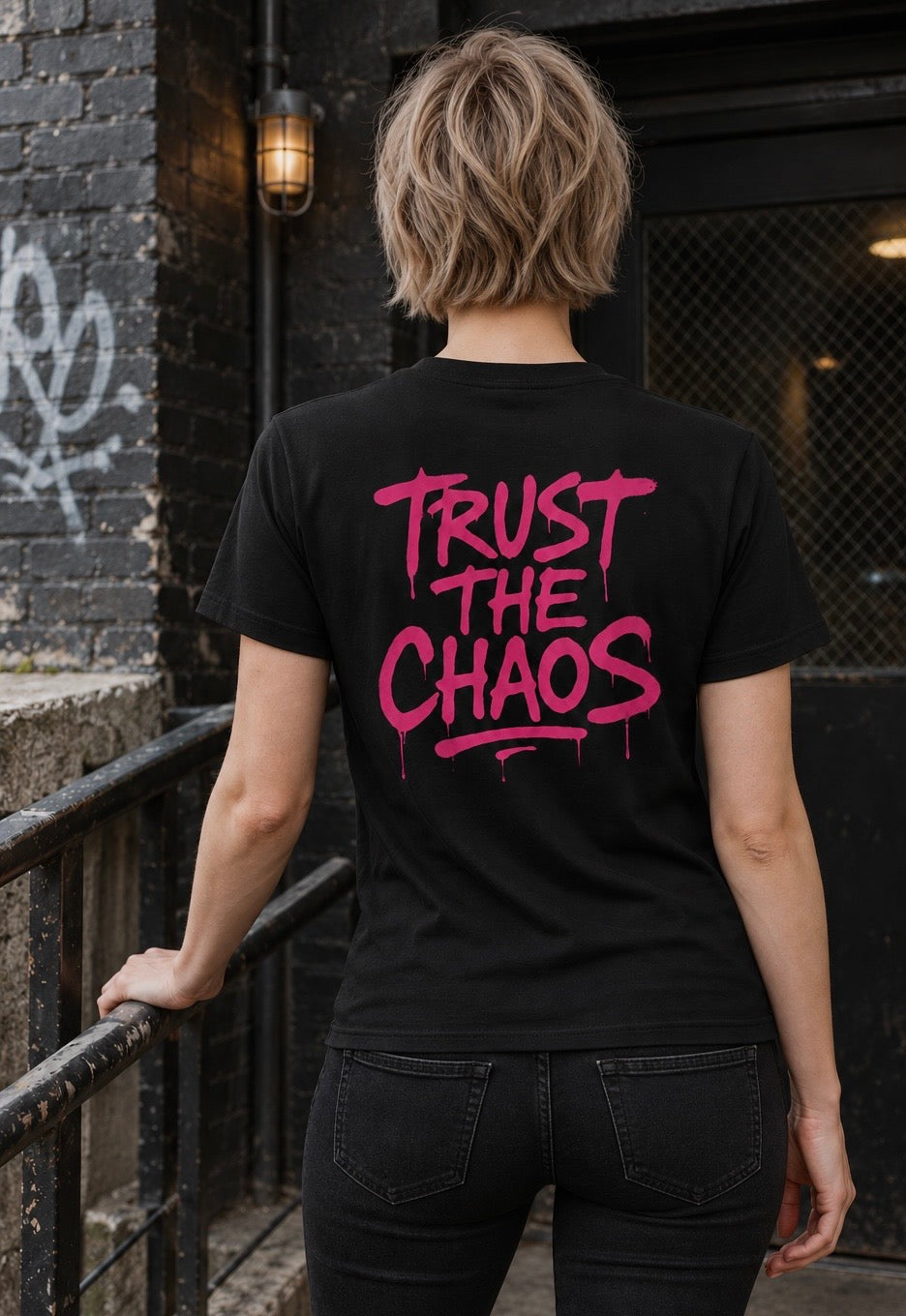 TRUST THE CHAOS | Backprint Tee