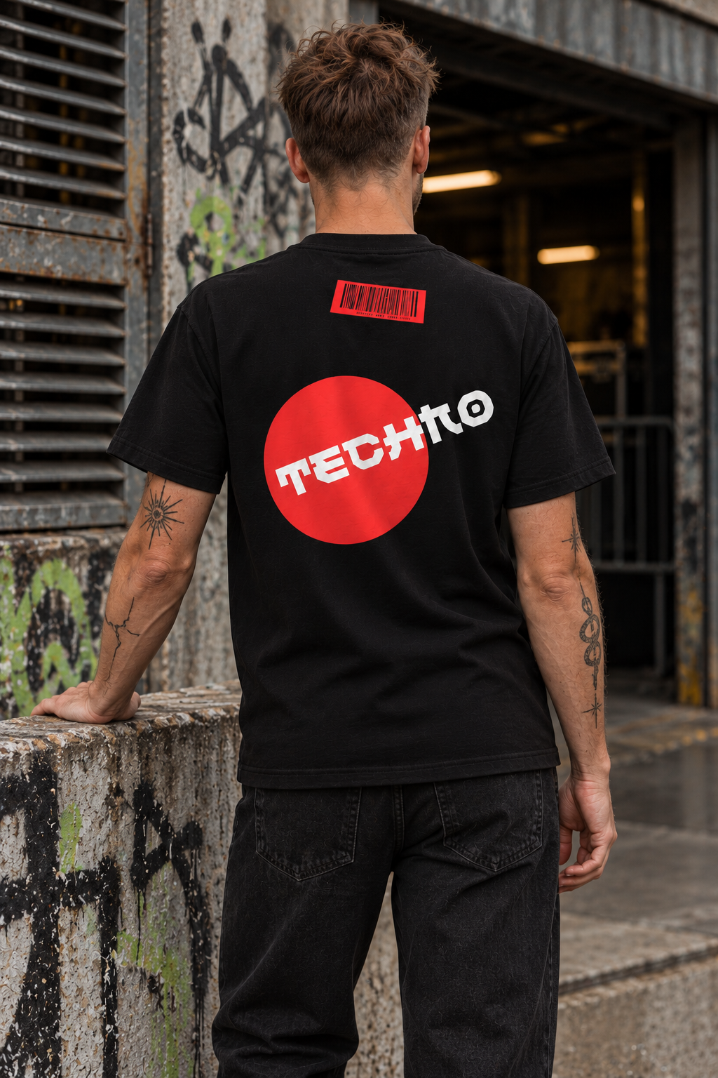 SUBDX – TECHNO SIGNAL | Backprint Tee